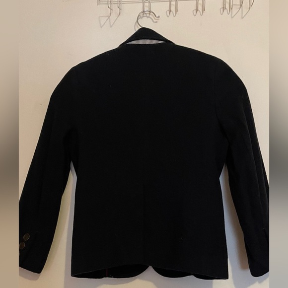 Abercrombie and Fitch Fitted Wool Blazer- Dark Blue- XS - Picture 4 of 6